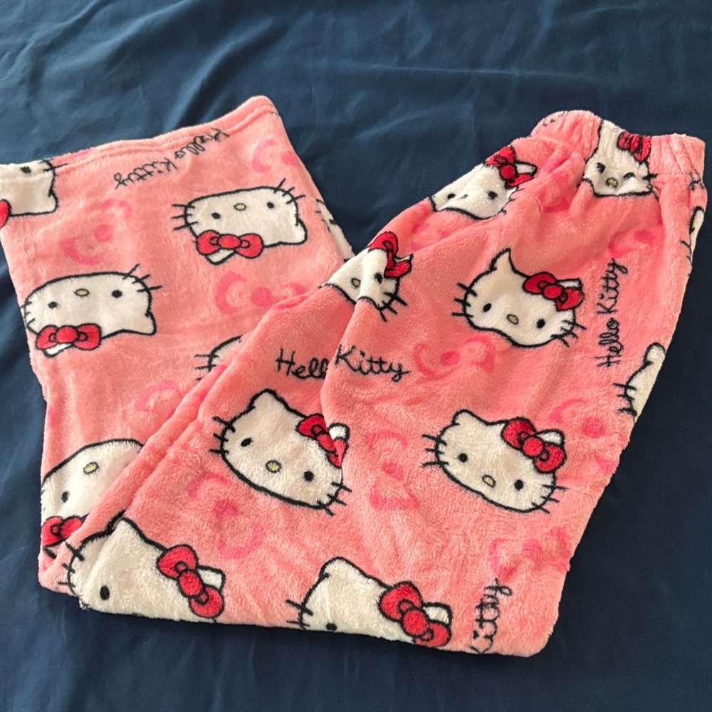 Hello Kitty Pink Pajama Bottoms